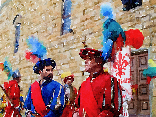 Florence Changing of the Guard